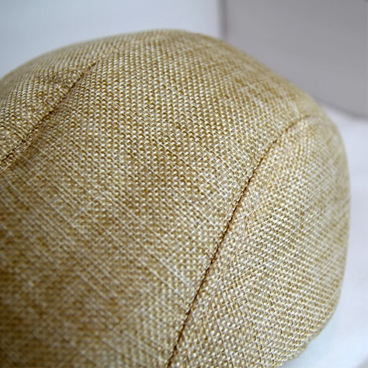 С узором елочка с забралом приведенным мужские Классические Кепки шерсть гольф