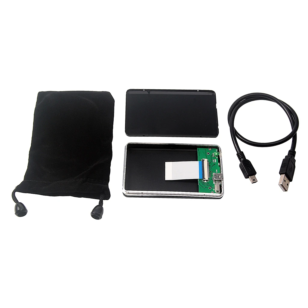 1 8 дюймовый ZIF/CE 40-контактный корпус для жесткого диска USB 2 0 Внешний чехол |