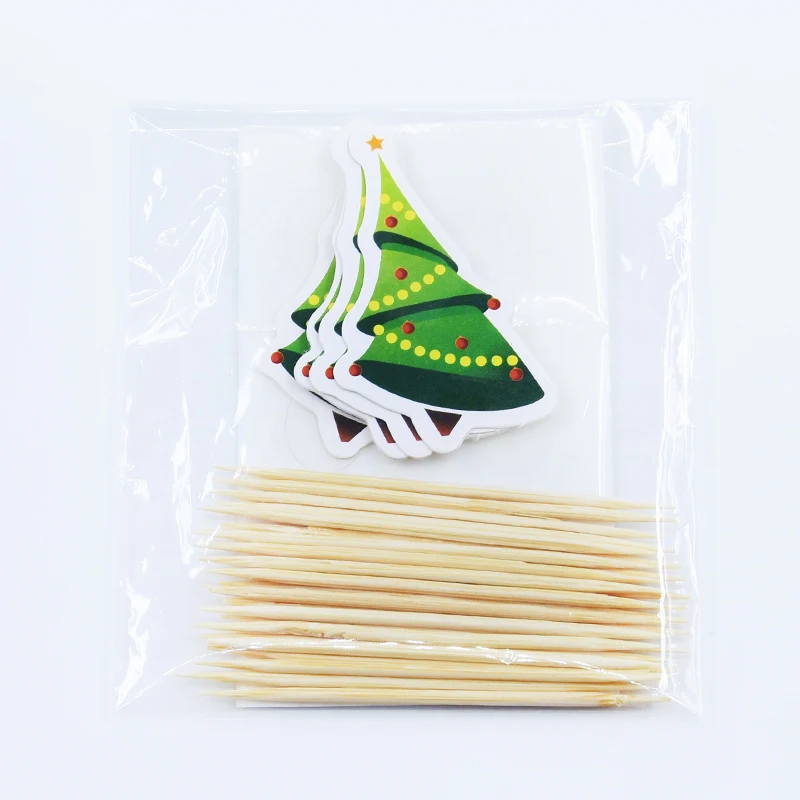little christmas tre 24 шт./компл. Единорог вечерние кекс фигурки жениха и невесты; для счастливых День рождения Baby Shower Детская вечеринка Декор детские товары для украшения торта - Цвет: little christmas tre