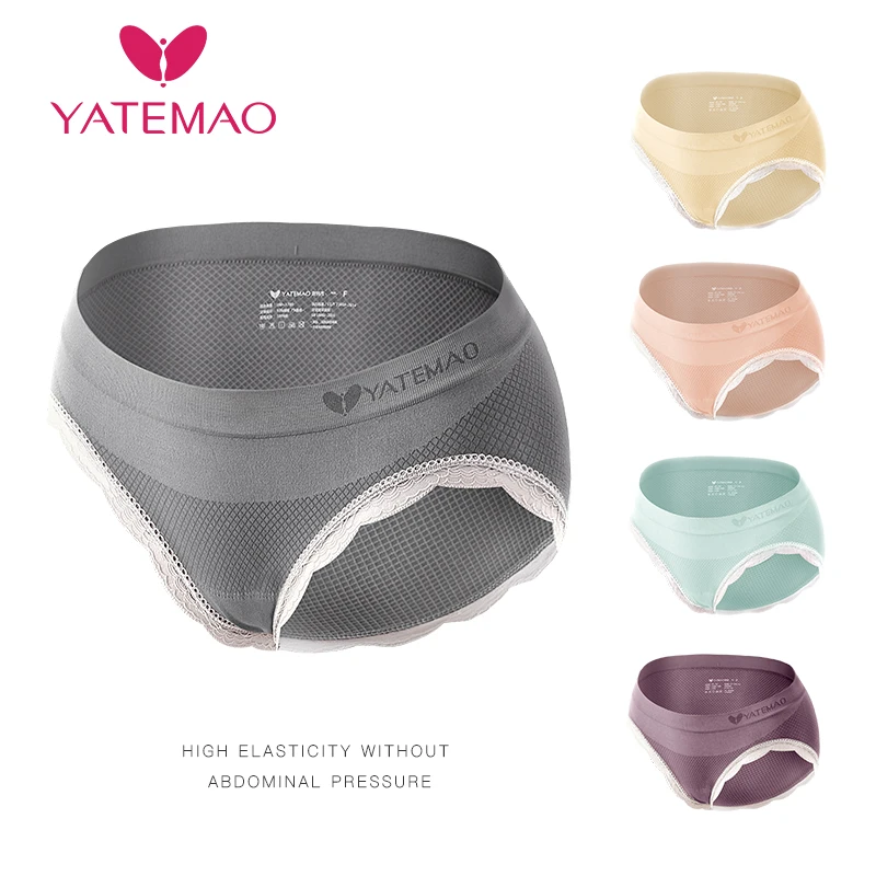 YATEMAO горячая Распродажа нижнее белье с низкой талией трусы для беременных Одежда