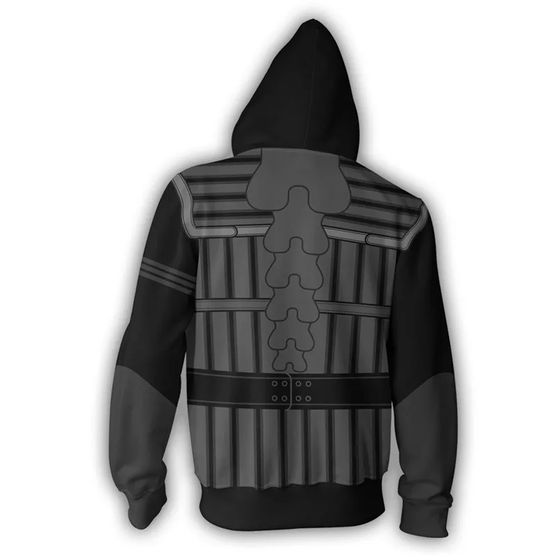 Klingon Empire костюм для косплея мужская толстовка с капюшоном Униформа уличная