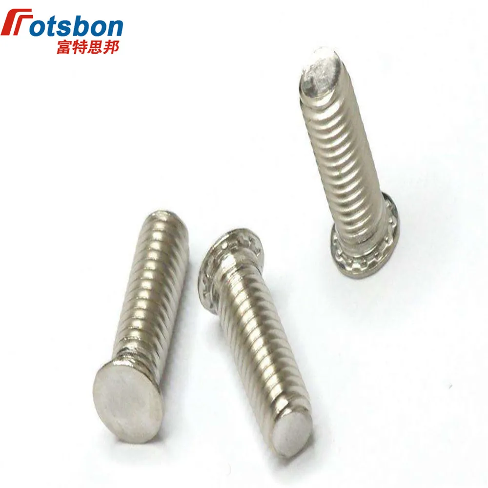 

FHS-M6-26 Round Head Studs Self-clinching Blind Rivet Protruding Stud Clinch PC Screw Platen Screws Sheet Metal Vis PCB Rivets