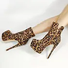 SEIIHEMженские ботильоны на платформе; Короткие ботиночки унисекс на высоком каблуке с боковой молнией; Женская обувь; Большие размеры 42, 44, 52