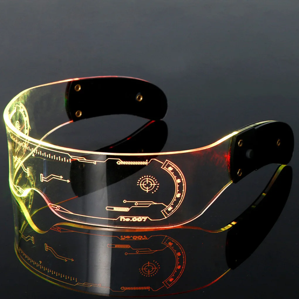 

Рождественские красочные светящиеся очки для бара KTV, украшение для Дня Святого Валентина, вечевечерние, светодиодные очки, реквизит для пр...