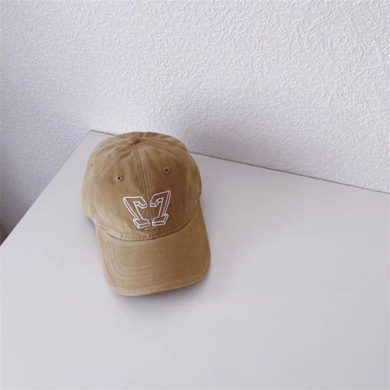 

New Kids Toddler Baby Hat Korean Version Of Baseball Caps Casual Hip Hop Snapback Hats For Boys Outdoor Girl Sun Cap Gorros 1-6Y