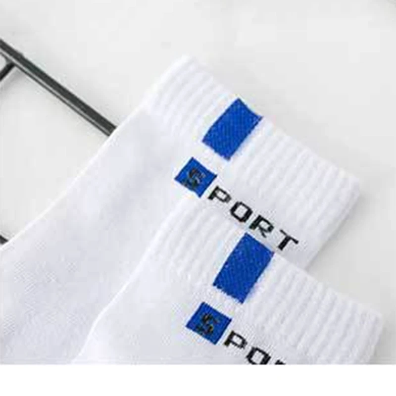 Men's Spring Tube Socks, Solid Color Sports Socks, Deodorant And Sweat-Absorbent Cotton Basketball Socks Factory Direct Sales