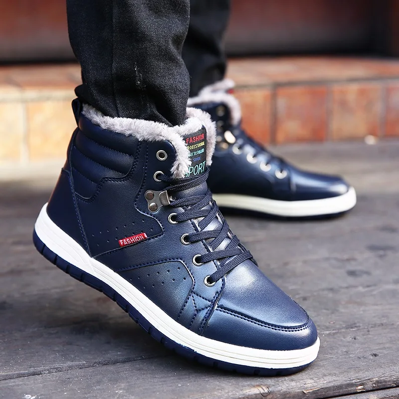 

Shoes men's outdoor men's dress boots fashion men's casual outdoor shoes winter men's shoes cotton sneakers