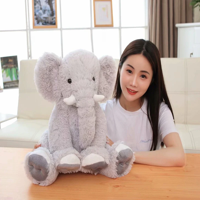 

Direct delivery 50CM plush comfort elephant soft pillow sleeping plush toy plush toy baby play with children gifts