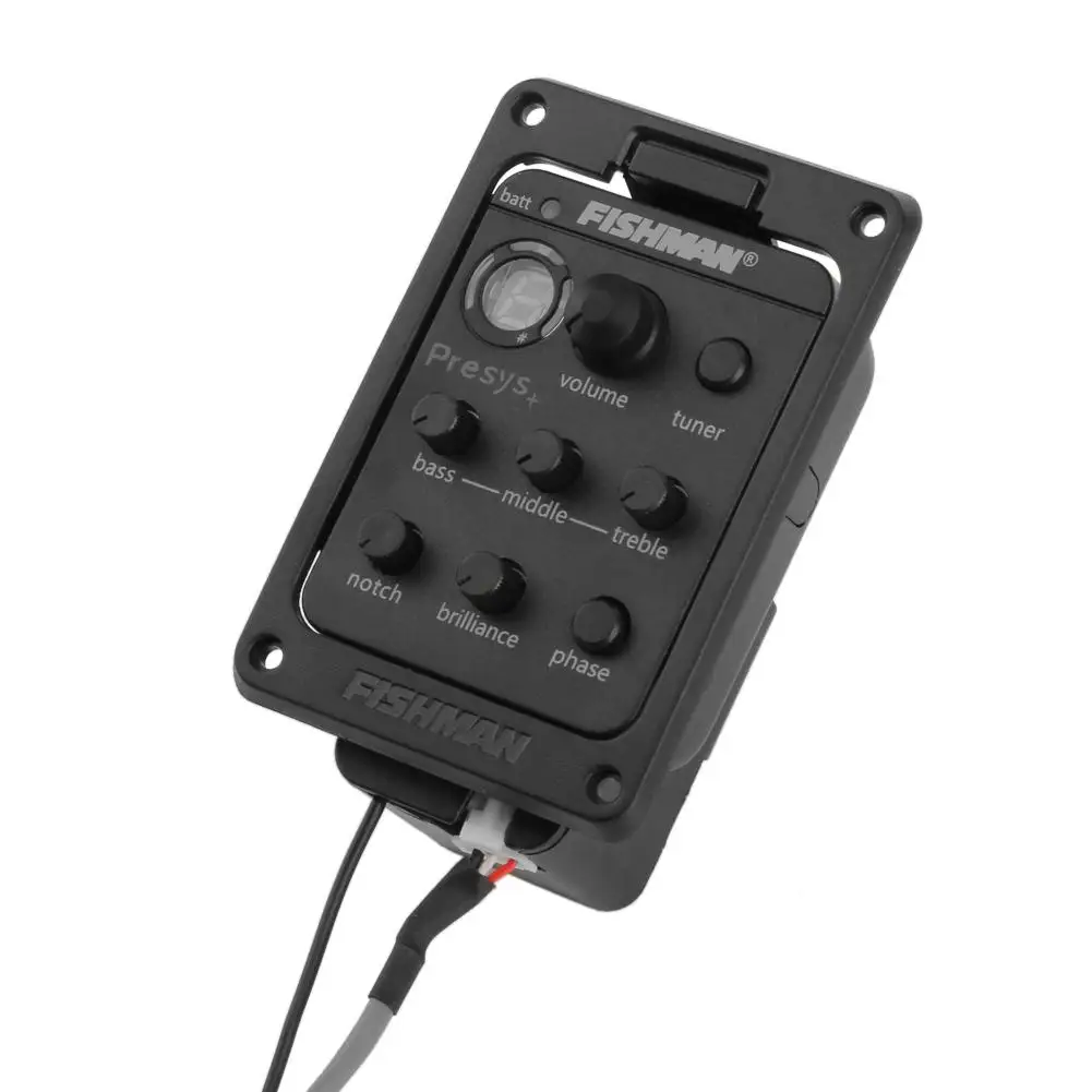 Встроенный микрофон с двойным режимом Φ 4-полосный EQ тюнер пьезо-эквалайзер для