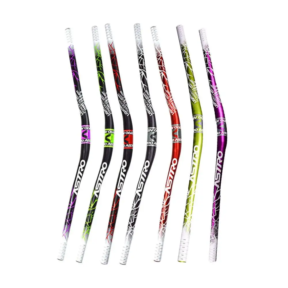 

Mountain Bike Bicycle Swallow Handlebars Downhill W-shaped Handlebar Bicycle Parts Bicycle 31.8mm/720mm MTB Handlebar 720MM