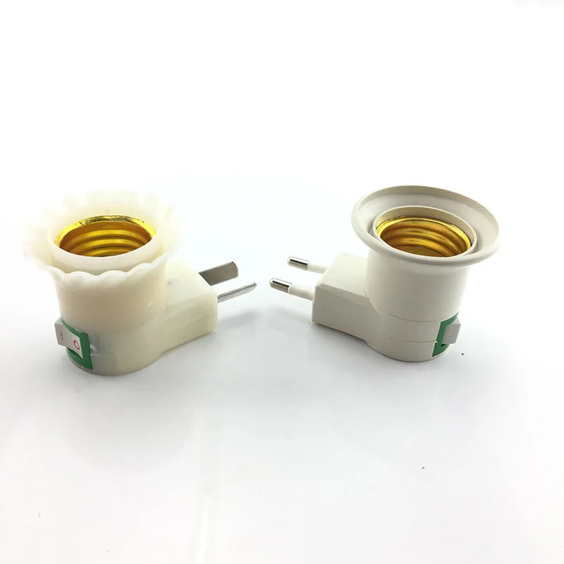 Светодиодный потолочный светильник E27 база Конвертор ЕС/штепсельная вилка