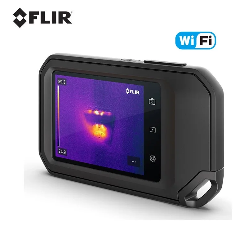 

Инфракрасный Тепловизор FLIR C5, Wi-Fi, сенсорный экран, печатная плата, нагревательная труба, Электронная тепловизионная камера