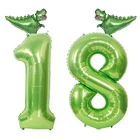 Воздушный шар в виде цифр, 2 шт.лот, 40 дюймов, 39 см