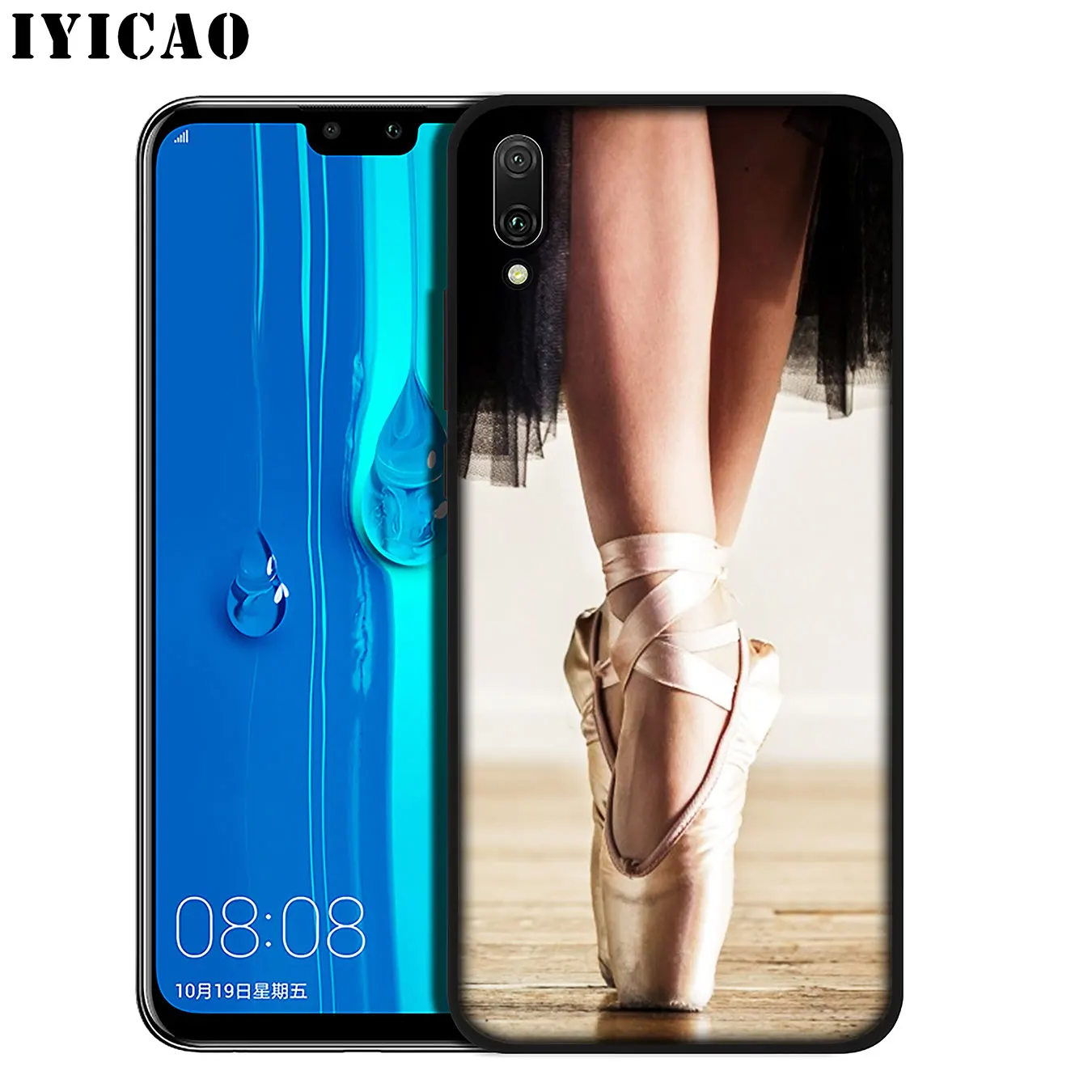 IYICAO Балерина Танцы Мягкий силиконовый чехол для телефона Huawei Mate 30 20 10 Pro Nova 5i 4 3 3i 2i
