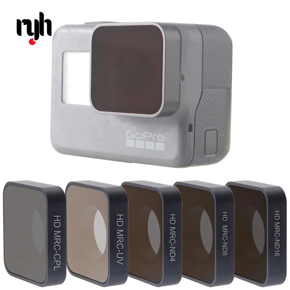 Набор фильтров нейтральной плотности для экшн-камеры GoPro Hero5/6/7 Black Аксессуары