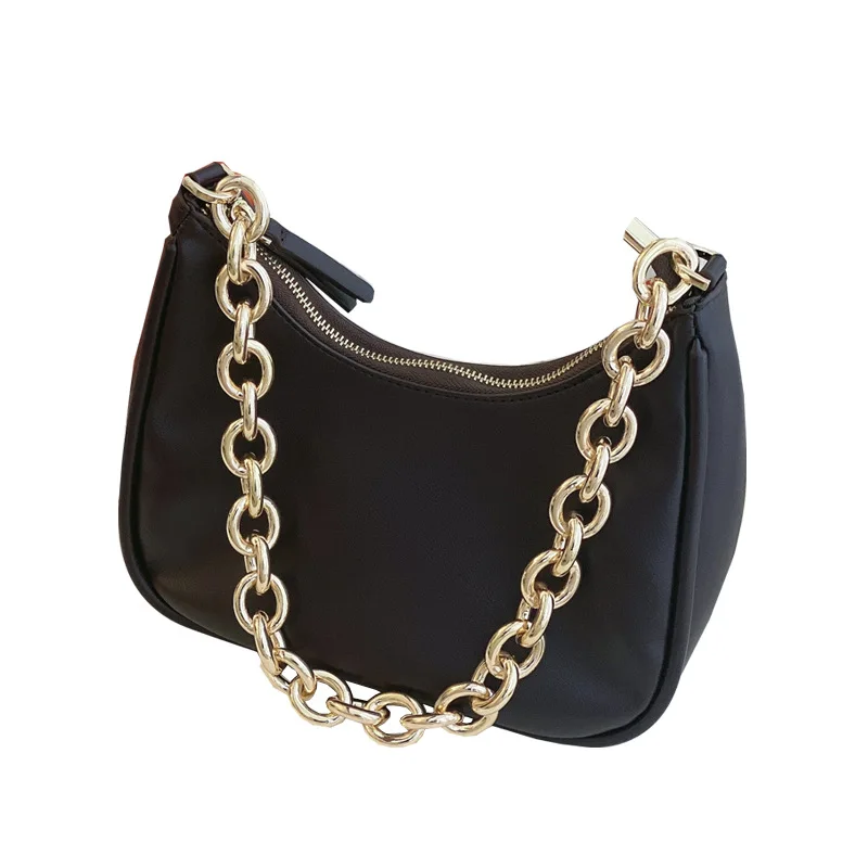 

Female bag crescent bag new chain armpit baguette fashion one-shoulder diagonal handbag
