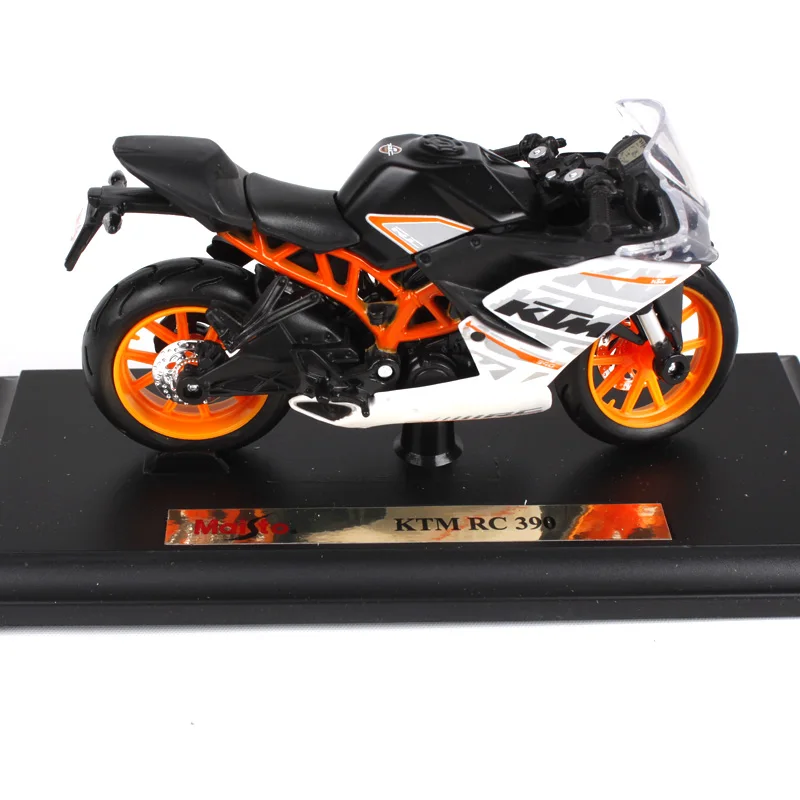 Весы Maisto 1/18 1:18 KTM RC 390 для мотоциклов и модели с цифровым дисплеем подарок на день