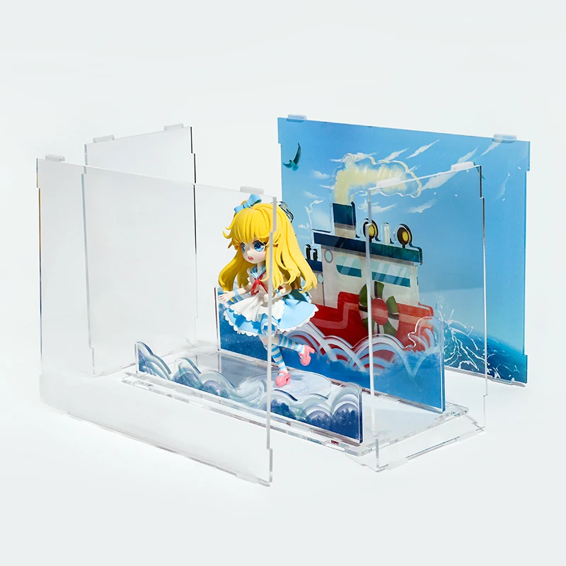Новые продукты Vograce изготовленные на заказ прозрачные акриловые стенди дисплеи
