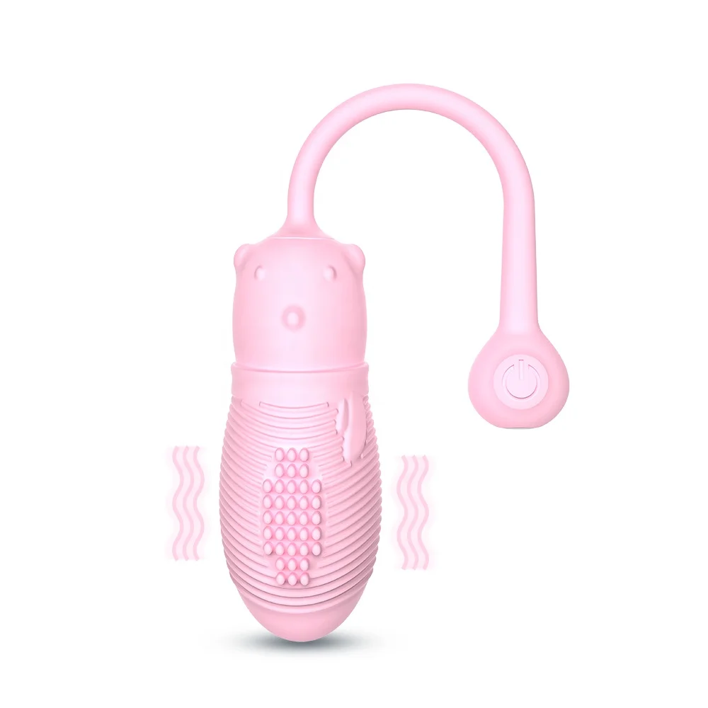 USB Перезаряжаемый 10-дневный маленький медведь беспроводной Яйцо вибратор