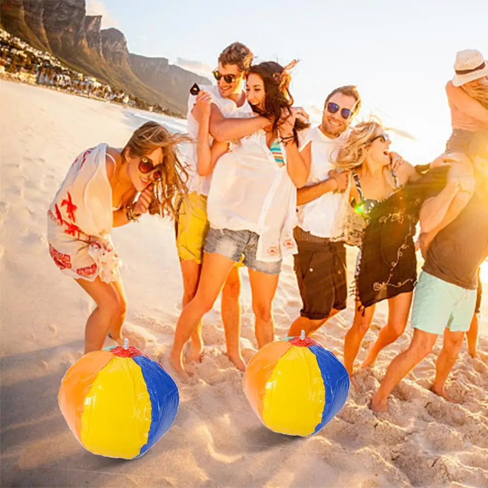 10 шт пляжный мяч надувной бассейн игрушки красочная игрушка для детской верхней