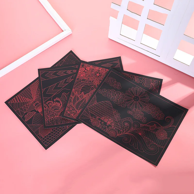 4 шт./компл. 21x28 см для самостоятельной сборки детских мультяшных иллюстраций