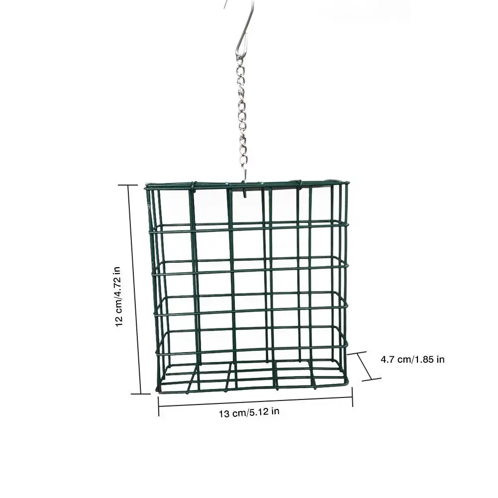 Кормушка для птиц железная проволока Квадратный Блок хлеба пирожных сует