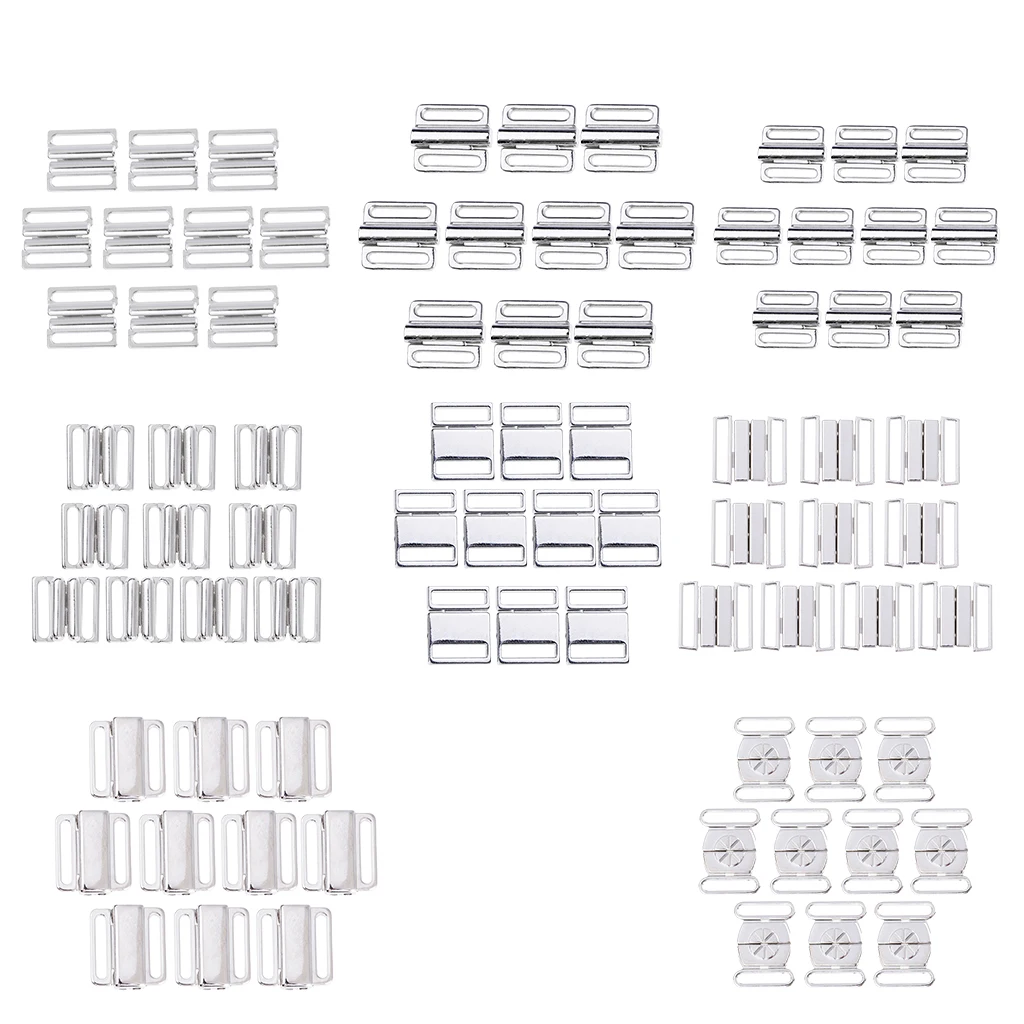 100 шт. металлический бюстгальтер регулируемый ремень нижнее белье слайдер пряжка