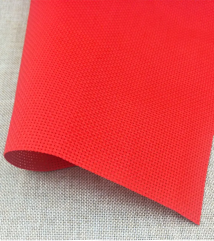 

1th oneroom 14 Count (14 CT) 50X50cm Aida Cloth Cross Stitch Fabric red aida Best Quality Free Shipping