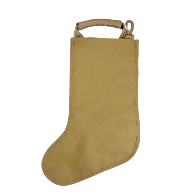 Tactical MOLLE Christmas Socks Bag Military Bag Accessories Storage Bag Christmas Socks Pendant Outdoor Sports Recycling Bag