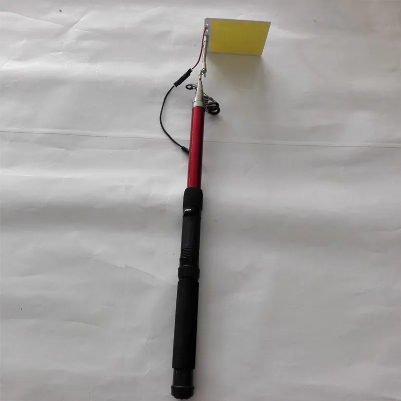 Prezzo 12V LED Telescopica Canna Da Pesca All'aperto Lanterna Di Campeggio Della Lampada Luci Bianco Con Telecomando IR