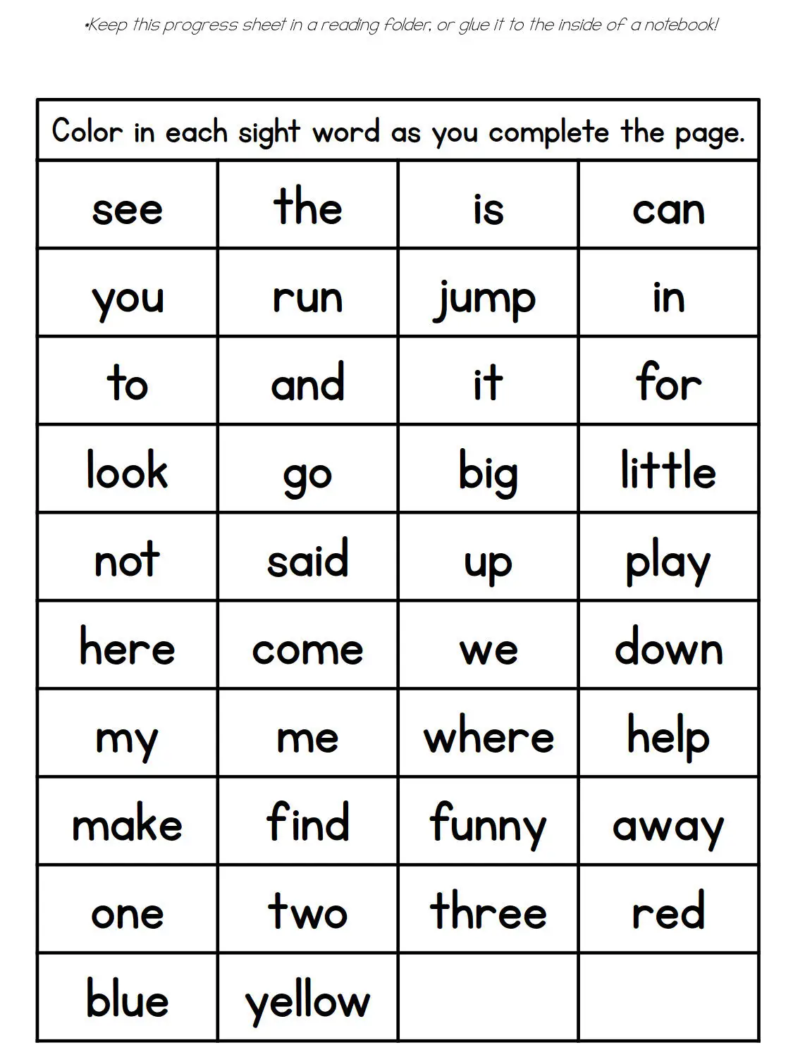 

Toddler Frequent Words Practice Paper Preschool Learning English Homework Workbook Coloring Books for Kids Worksheets Toys