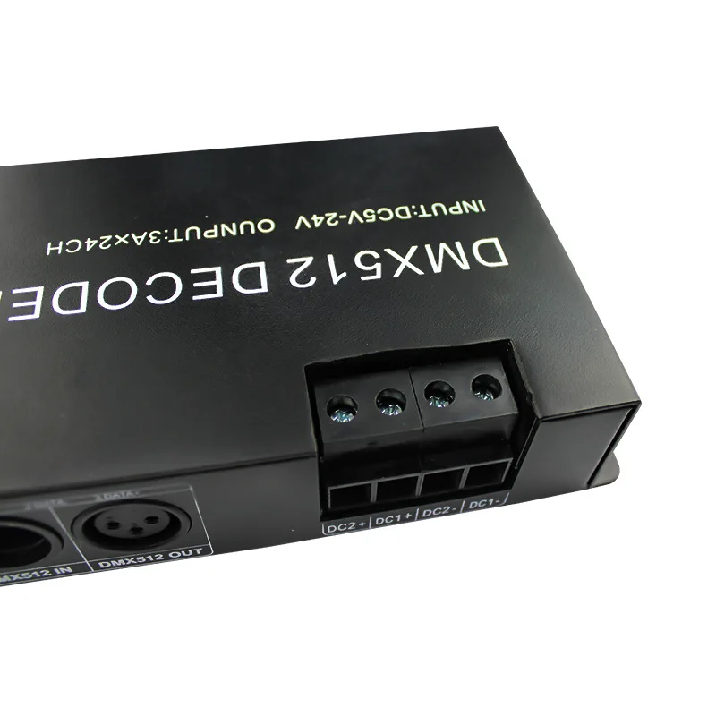 24 канала Dmx декодер Dmx512 постоянное напряжение Ch Cv ШИМ 3а X 24channel|Цифро-аналоговые