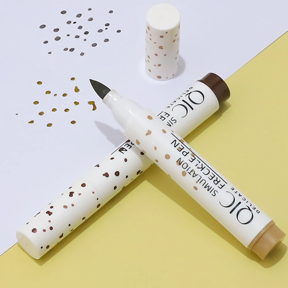 

NEW Natural Lifelike Freckle Pen Face Makeup Light Dark Brown Waterproof Anti-sweat Non Smudge Dot Spot Pencil Makeup Tool Gift