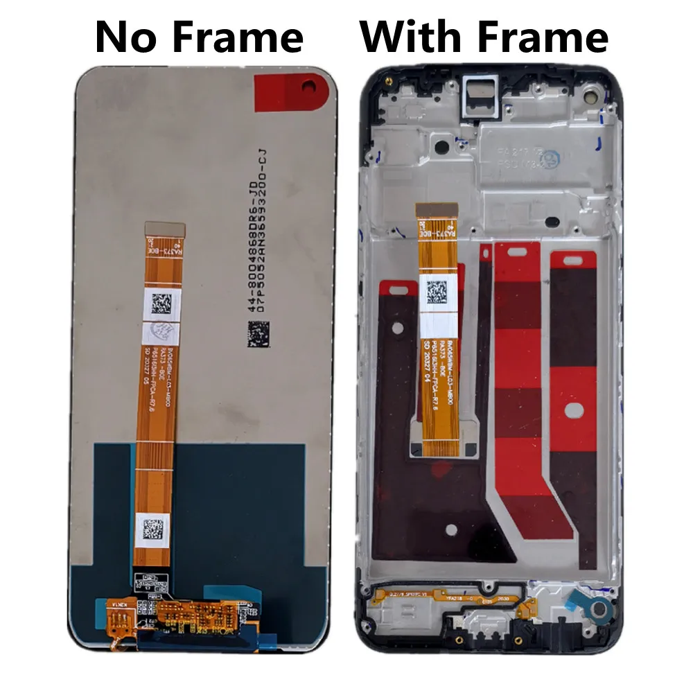 6 5 &quotпротестированный ЖК-экран для OPPO A53s A53 4G сенсорная панель дигитайзер 2020