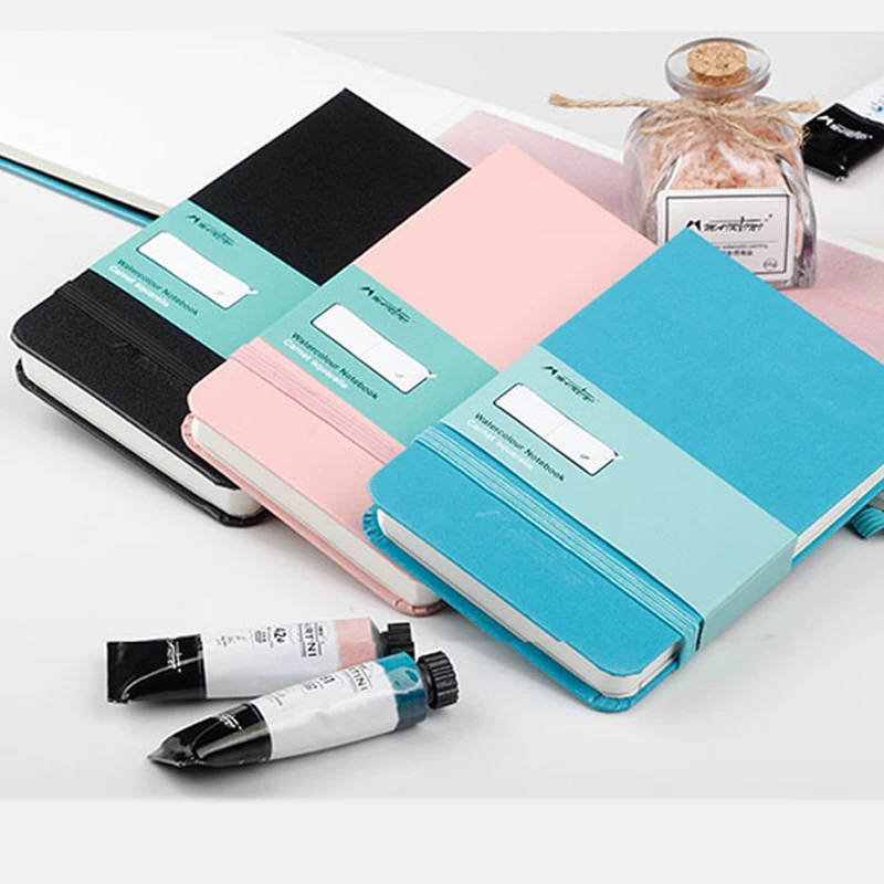 Акварельная книга MAIRTINI путешественников 300 г смешанный хлопок мелкозернистая