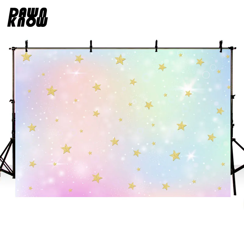 

Фон для фотосъемки детей с изображением розовых точек и звезд, Фотофон для детской фотосъемки, модель lv1081