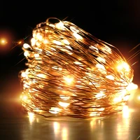 2m3m5m10m usb led string lights christmas party wedding decoration lights christmas tree waterproof copper wire lights