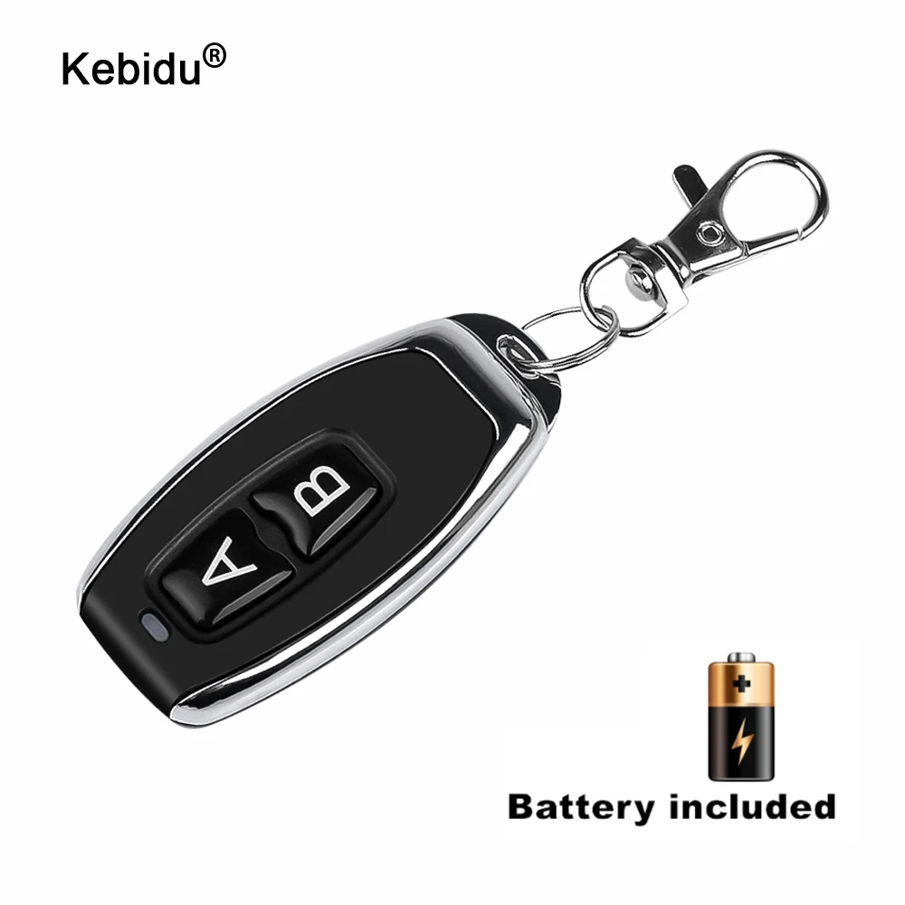 Kebidu 433 МГц RF пульт дистанционного управления Управление копия 2 кнопки
