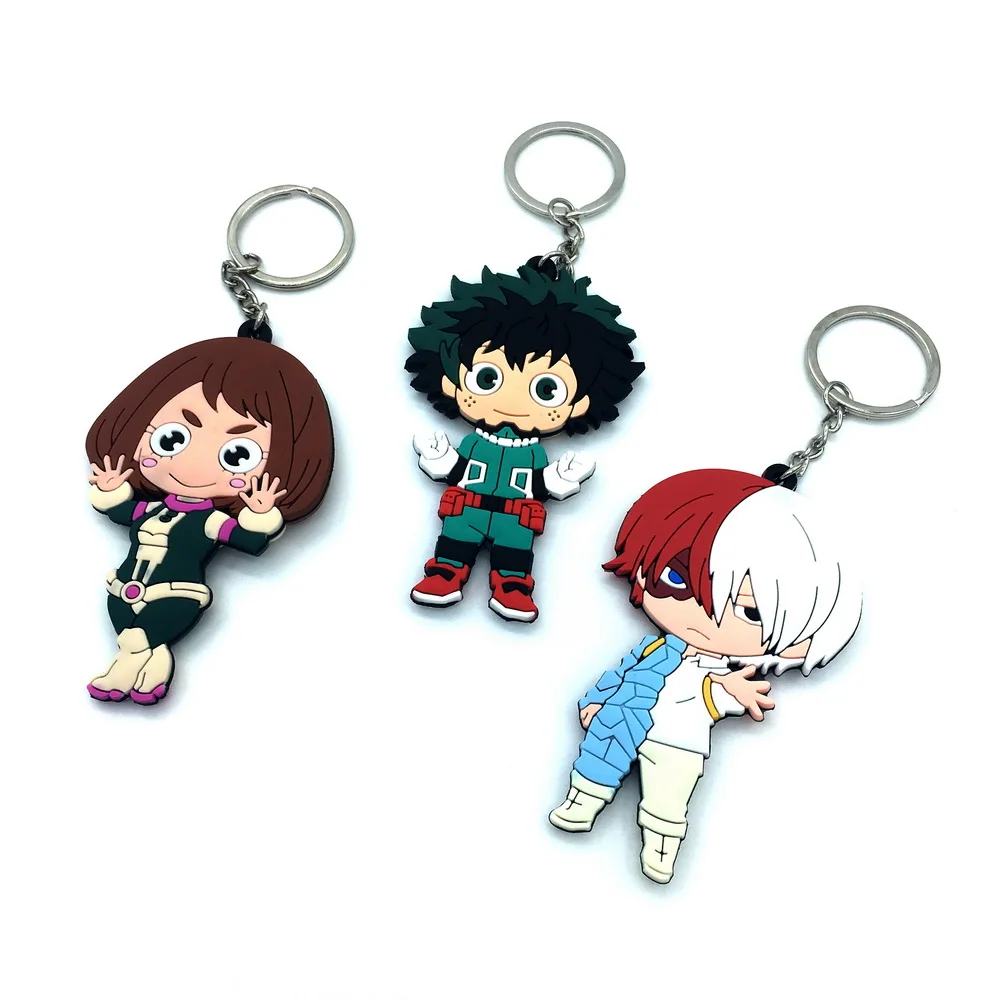 Горячие мой герой академические брелки двусторонний брелок косплей кулон