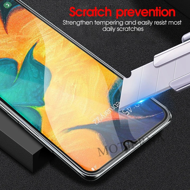9D изогнутое полное защитное закаленное стекло для Samsung Galaxy A50 A30 A10 A20 Защитная