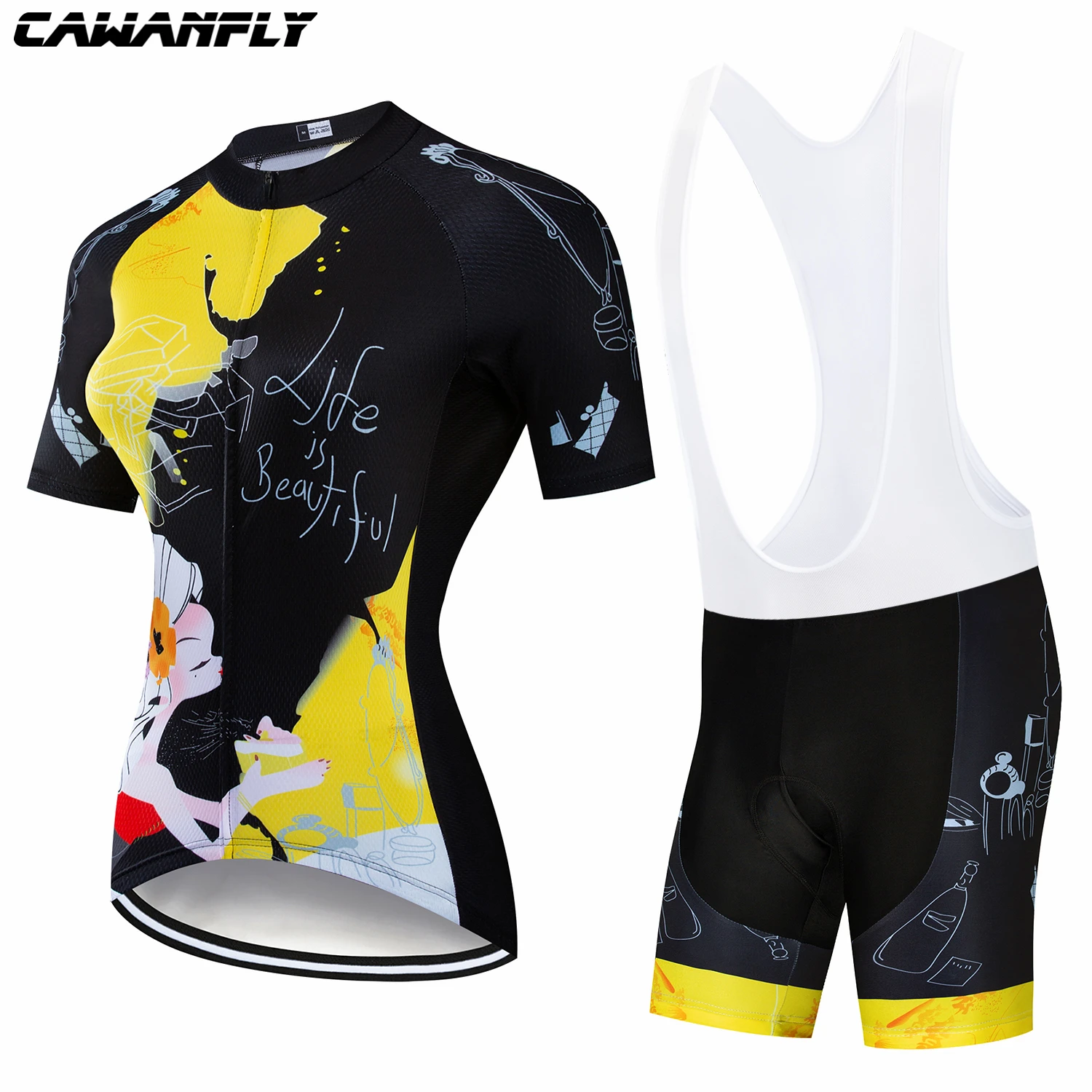 

2022 Quick Dry Women Cycling Jersey Cycling Clothing/Bike Sports Clothing Ropa Ciclismo Large Size Ciclista Feminine