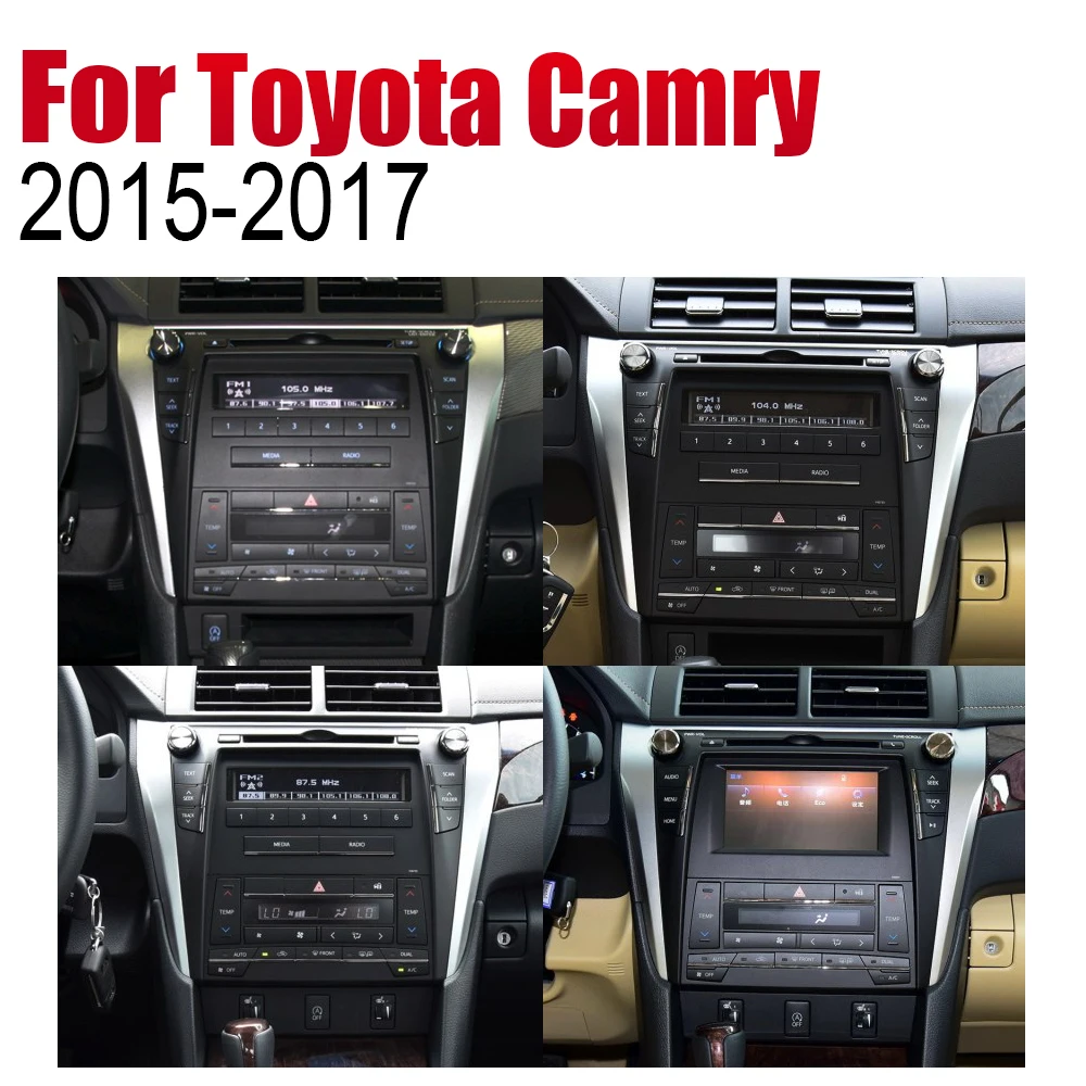 Автомагнитола с GPS-навигацией для Toyota Camry 2015 2016 2017 мультимедийная система Android