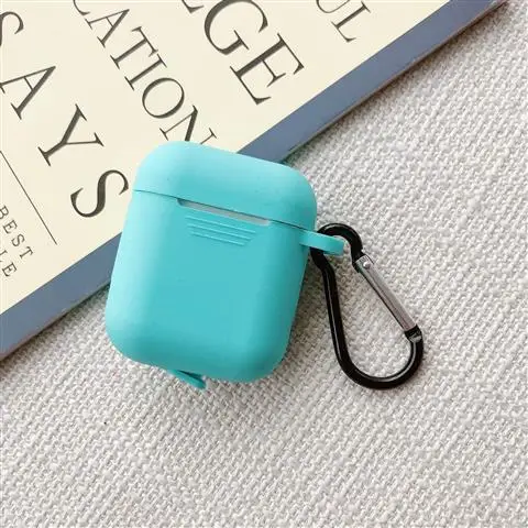 8 Для Airpods Bluetooth футляр для наушников для Apple Airpods с крюком TPU силиконовый чехол для iOS i10 i11 i12 i13 Tws чехол для наушников - Цвет: 8