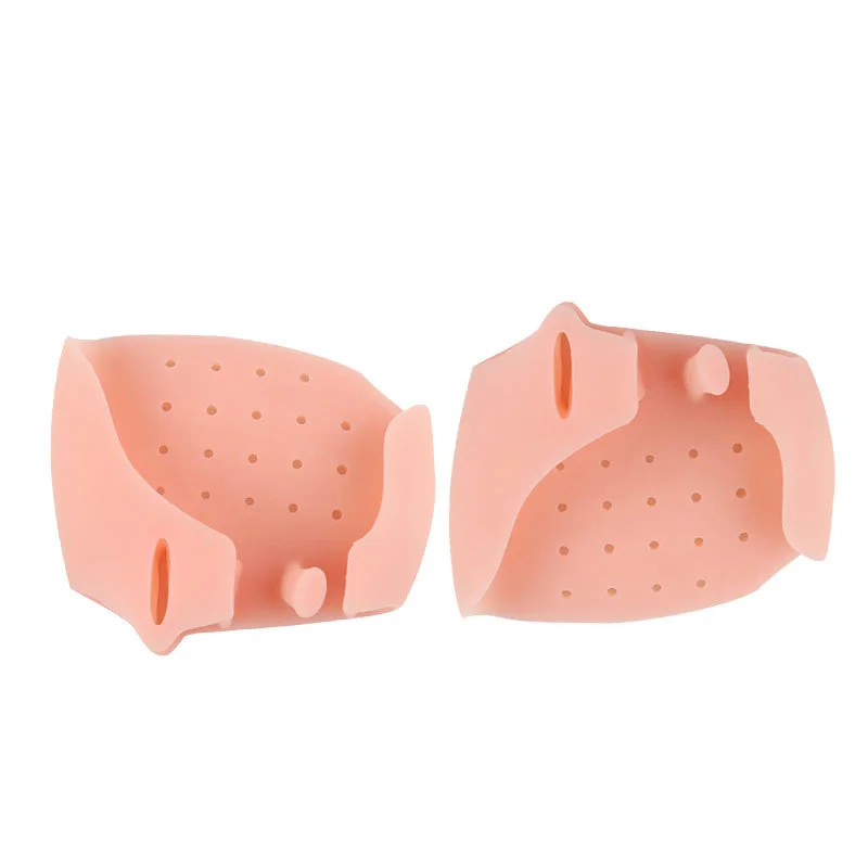

2 Pcs Hot Sale Gel Toe Separator Valgus Corrector Orthopedicmat Protective The Feet Forefoot Cushion Spacers Care Tools