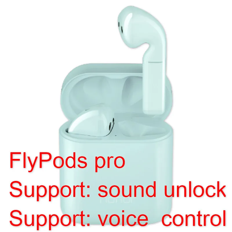 FlyPods pro blue HUAWEI Honor FlyPods/Flypods Pro беспроводные наушники bluetooth гарнитура Музыка сенсорный двойной кран - Цвет: FlyPods pro blue