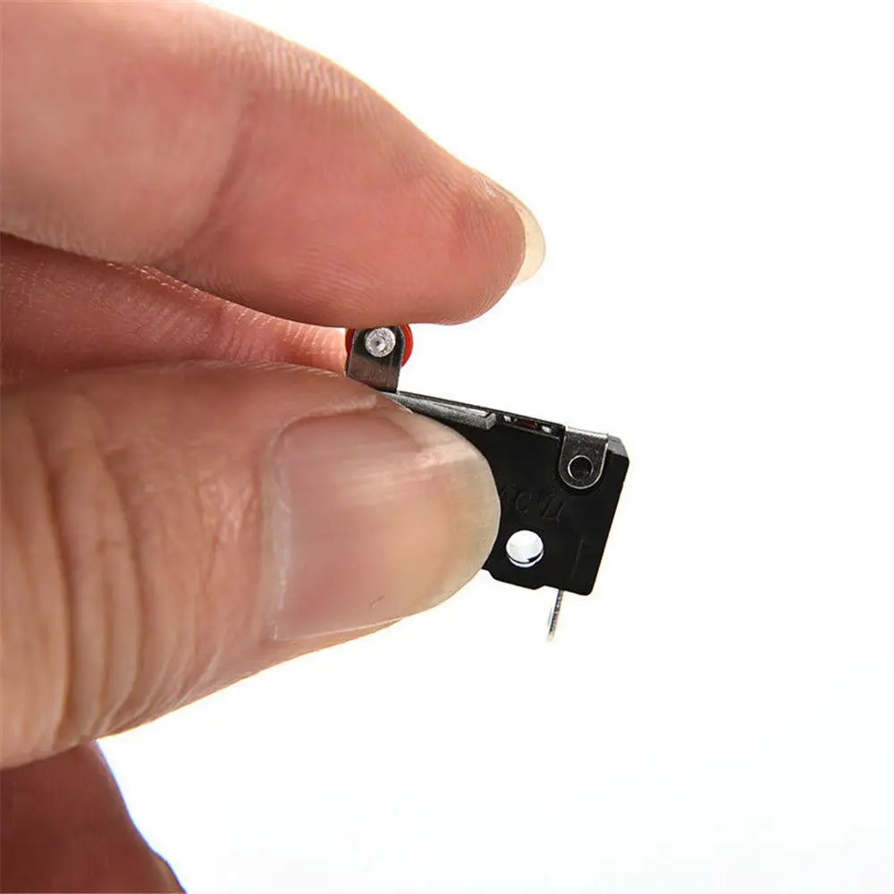 

10xMicro Roller Lever Arm Open Close Limit Switch Kw12-3 PCB Microswitch Tool UK