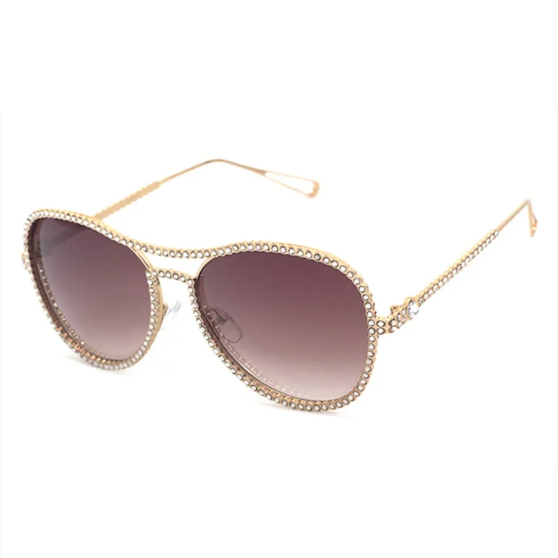 Женские высококачественные очки со стразами SUMONDY простые стеклянные в оправе с