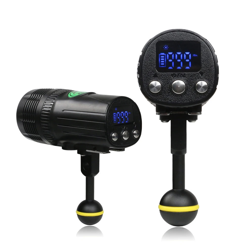 2500 люменов Дайвинг вспышки светильник светодиодный для фотостудии видеосъемки