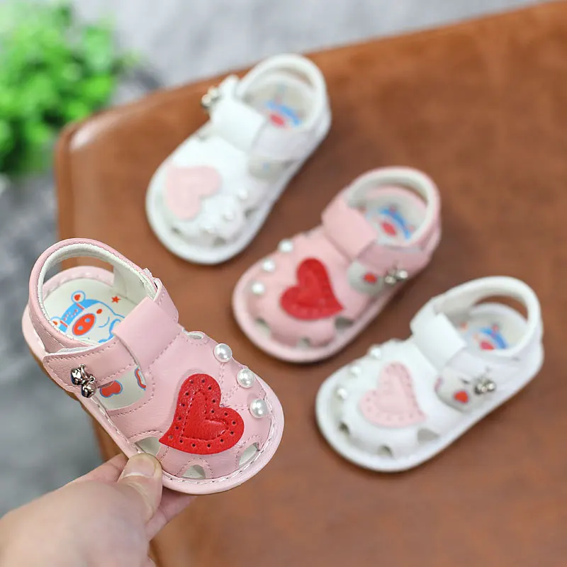 Летние сандалии для девочек 11-13 см