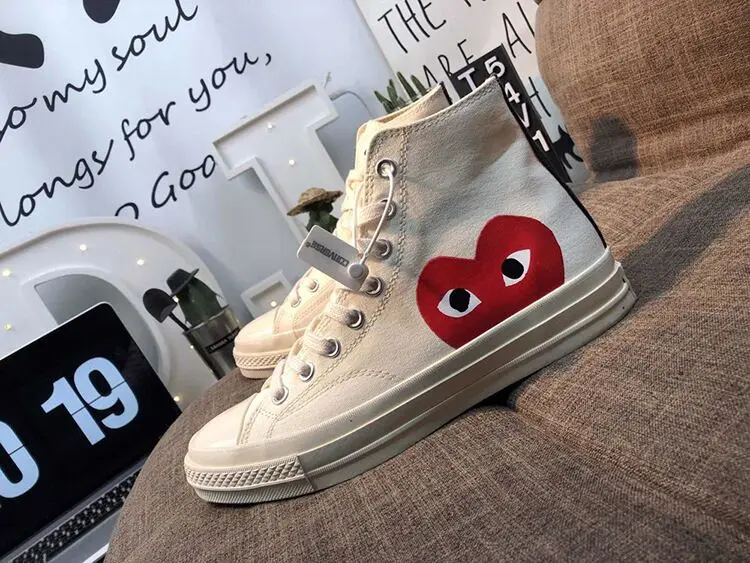 

2021 Fashion Men Shoes PLAY Black 1970s hike Star High/Low Top Unisex Skateboarding Shoes Women Zapatos De Mujer